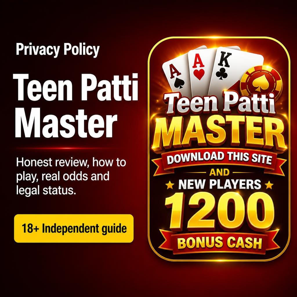 Teen Patti Master Privacy Policy